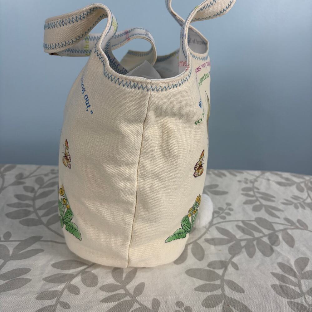 Peter Rabbit Beatrix Potter Tote Bag Cottagecore Garden Bunny Book Print easter - Picture 3 of 10